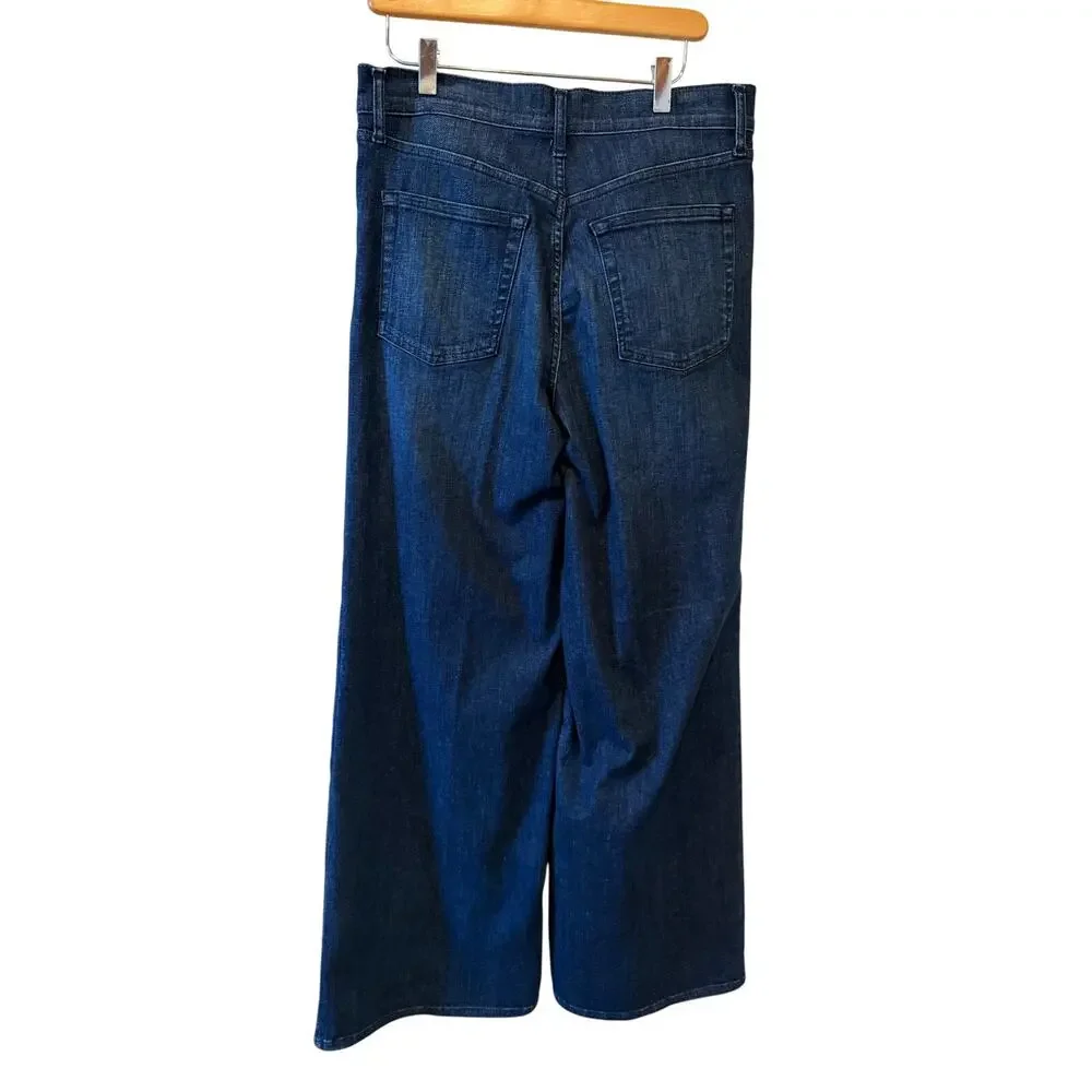 Frame Denim Le Slim Palazzo High Waist Wide Leg Denim Jeans 30